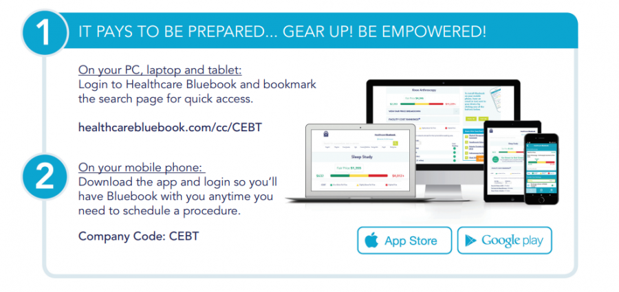 HealthCare Bluebook: Steps 1 and 2